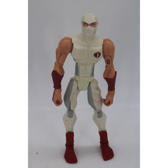 GI Joe-Cobra Action-Storm Shadow-White Ninja-8"-2005-Hasbro - Picture 1 of 5